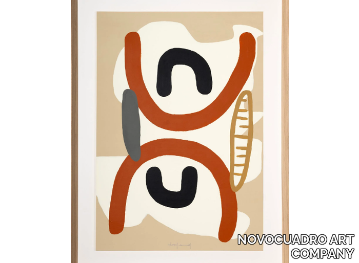 TRIBAL II - Paper Painting _ NOVOCUADRO ART COMPANY