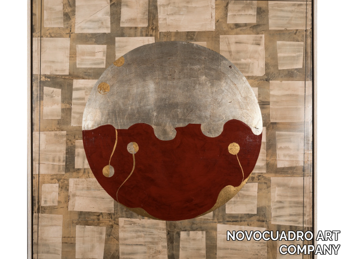 Crepúsculo rojo - Wooden Painting _ NOVOCUADRO ART COMPANY