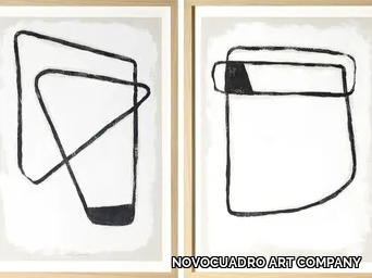 MINIMAL I & II - Paper Painting _ NOVOCUADRO ART COMPANY