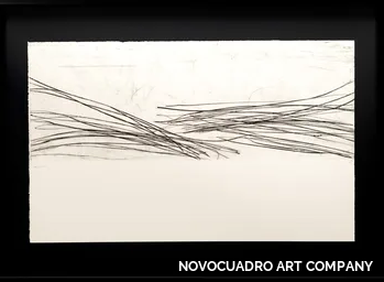 Negro horizontal II - Engraving _ NOVOCUADRO ART COMPANY