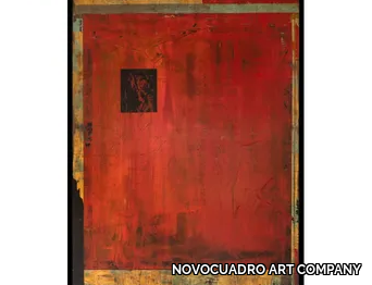 ON FIRE - Wooden Painting _ NOVOCUADRO ART COMPANY