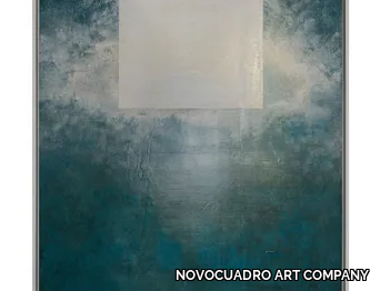 Gran azul - Wooden Painting _ NOVOCUADRO ART COMPANY