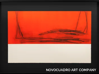 Rojo horizontal II - Engraving _ NOVOCUADRO ART COMPANY