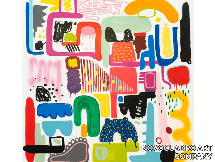 KOLORENTUM II - Canvas Painting _ NOVOCUADRO ART COMPANY