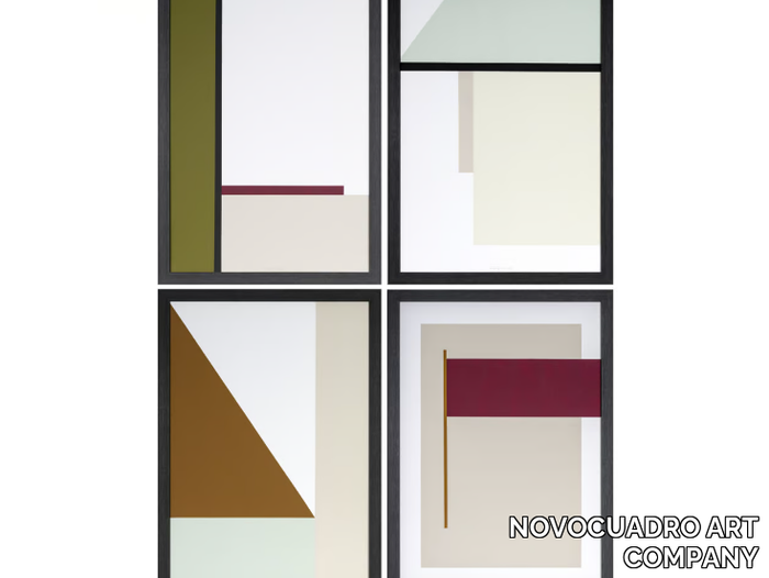LIGNE COMPOSITION - Paper Painting _ NOVOCUADRO ART COMPANY