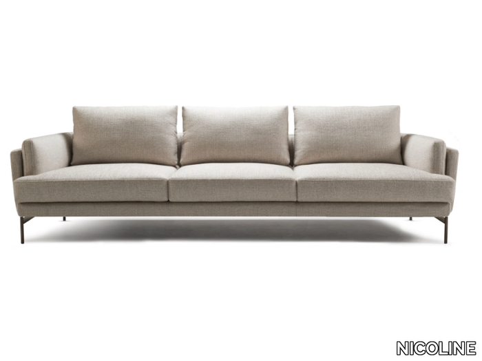 ASTEDIO - 3 seater fabric sofa _ NICOLINE