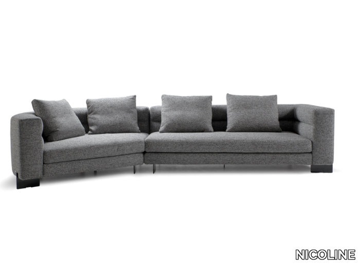 AURA - Sectional sofa with removable cover _ NICOLINE