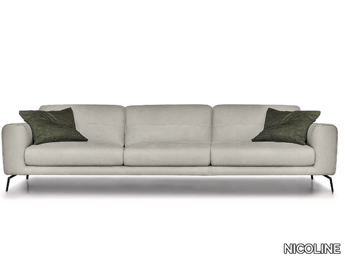 BORA - Sectional leather sofa _ NICOLINE