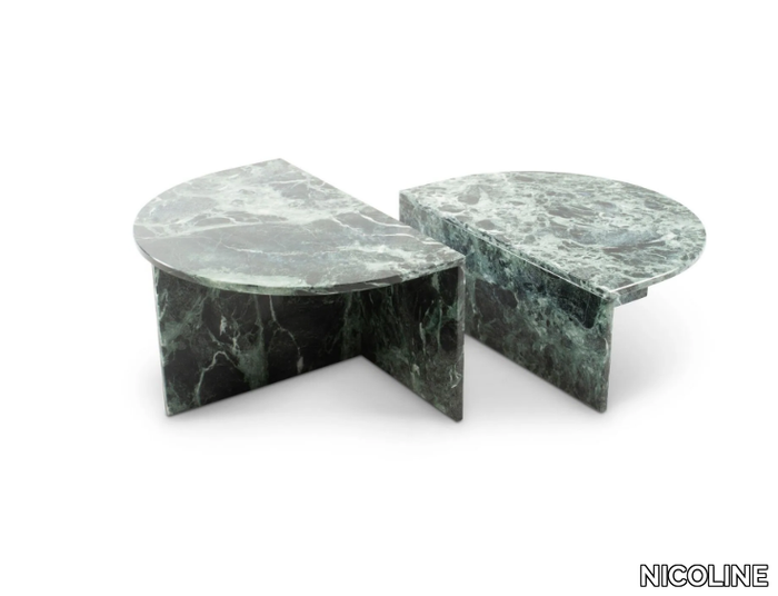 BOTERO - Low marble coffee table _ NICOLINE