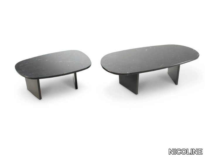 MATISSE - Low marble coffee table _ NICOLINE