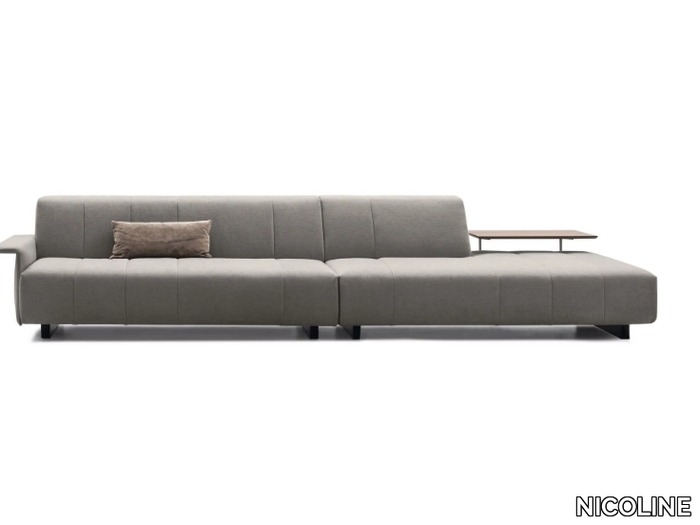 ZARA LIGHT - Sectional fabric sofa _ NICOLINE