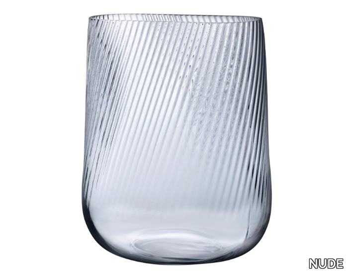 OPTI TALL - Crystal vase _ NUDE