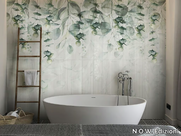 GREEN HOUSE - Wallpaper with floral pattern _ N.O.W. Edizioni