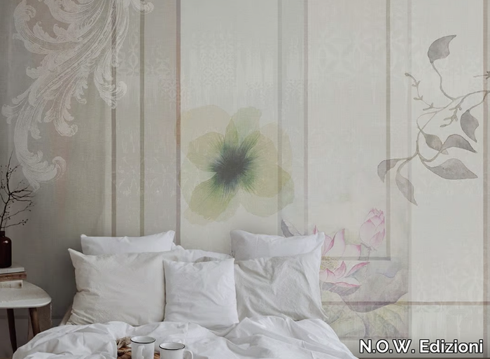 ORGANDIS - Wallpaper with floral pattern _ N.O.W. Edizioni