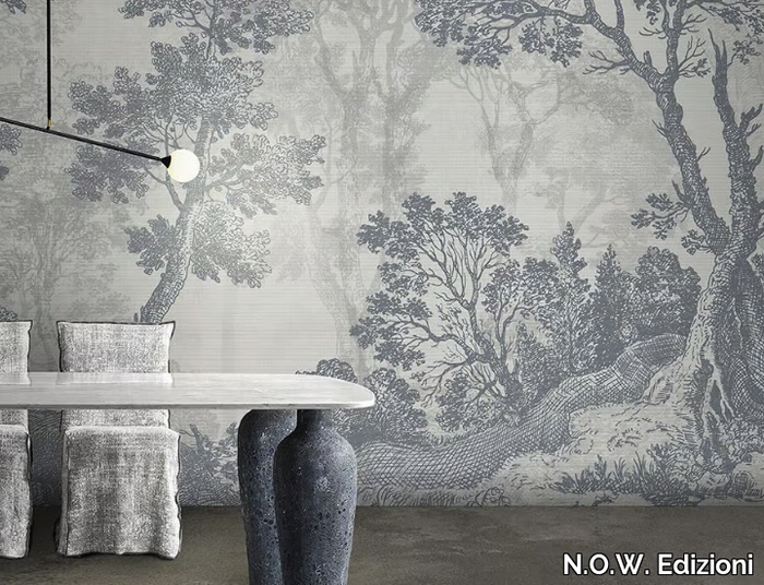 ONEIRIC - Landscape glass-fibre wallpaper _ N.O.W. Edizioni