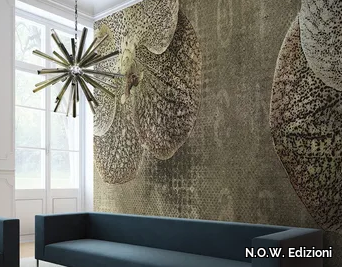 ORCHID VELVET - Vinyl or fyber glass wallpaper _ N.O.W. Edizioni