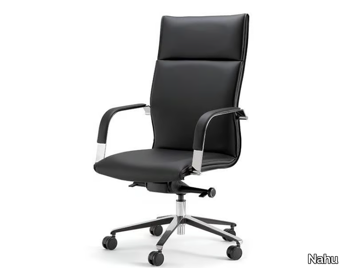 BERLIN 01 - Swivel high-back executive chair with 5-spoke base _ Nahu