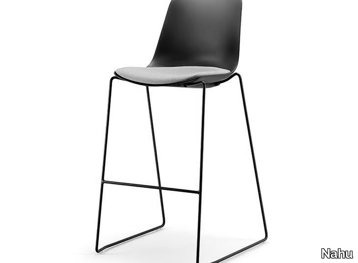 JAVA COVER STOOL - Sled base barstool _ Nahu