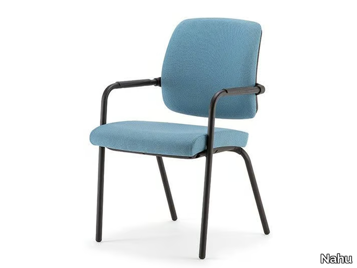 KOS SOFT 02 BK - Chair with armrests _ Nahu