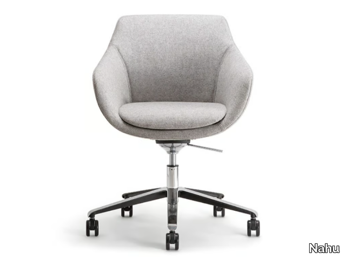 CRYSTAL EXECUTIVE 03 - Height-adjustable office chair with castors _ Nahu