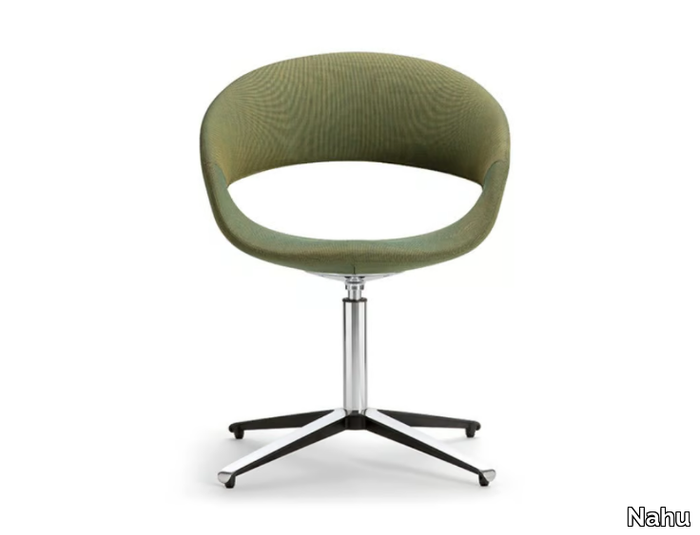 SPOT 02 - Swivel with 4-spoke base chair _ Nahu