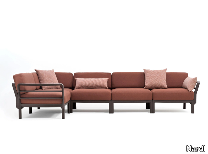 MAXIMO 5 - Sectional acrylic sofa _ Nardi