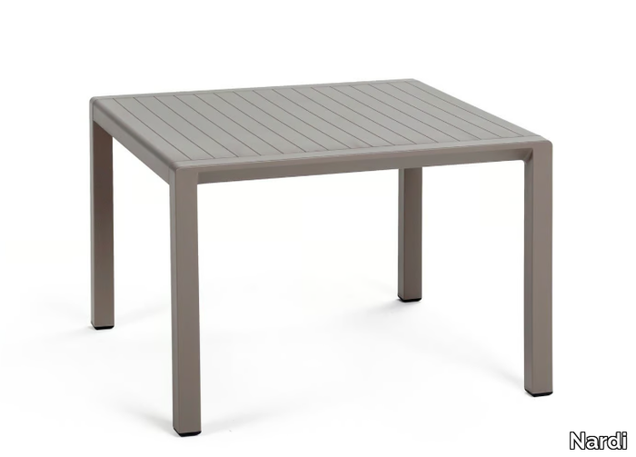 ARIA 60 - Square polypropylene garden side table _ Nardi