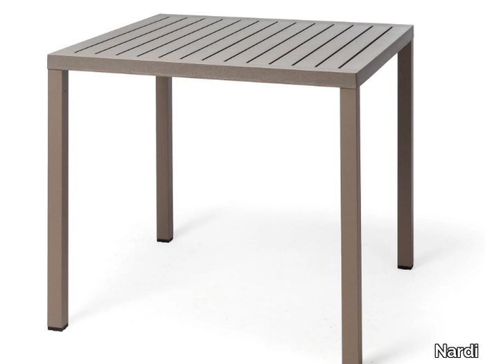 CUBE 80 - Stackable square DurelTOP table _ Nardi