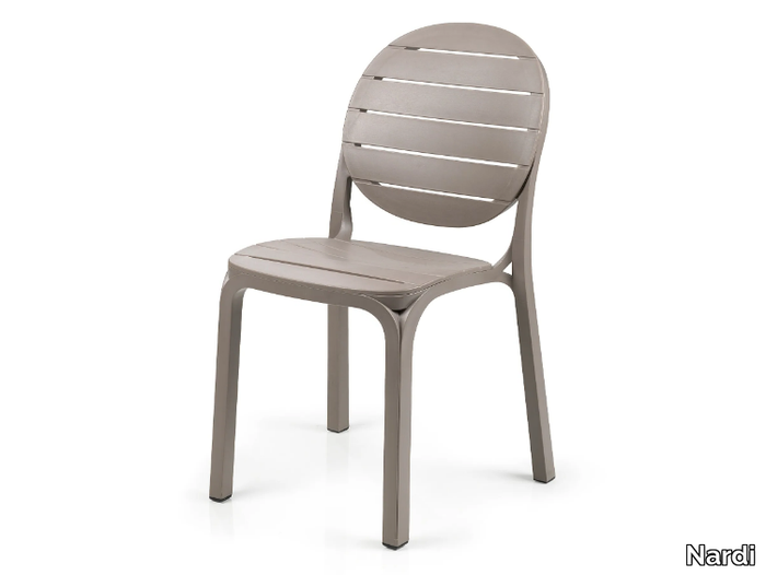 ERICA - Stackable polypropylene garden chair _ Nardi