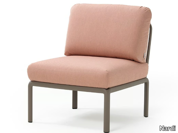 KOMODO - Upholstered modular fabric armchair _ Nardi