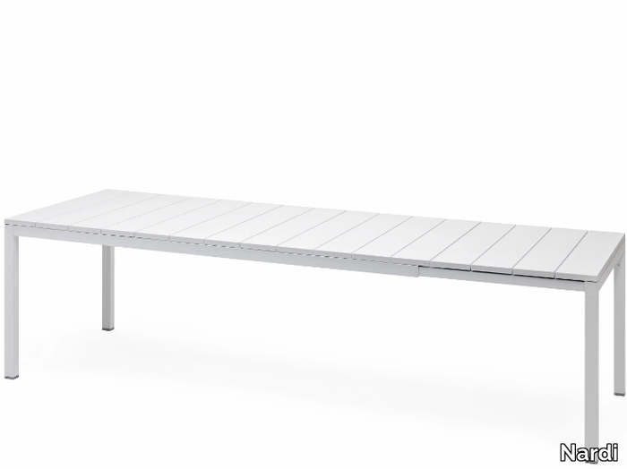 RIO 210 - Extending rectangular DurelTOP garden table _ Nardi