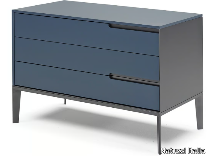 MONDRIAN - Chest of drawers with integrated handles _ Natuzzi Italia