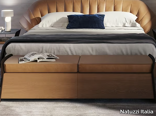 CALA - Storage wooden bench _ Natuzzi Italia