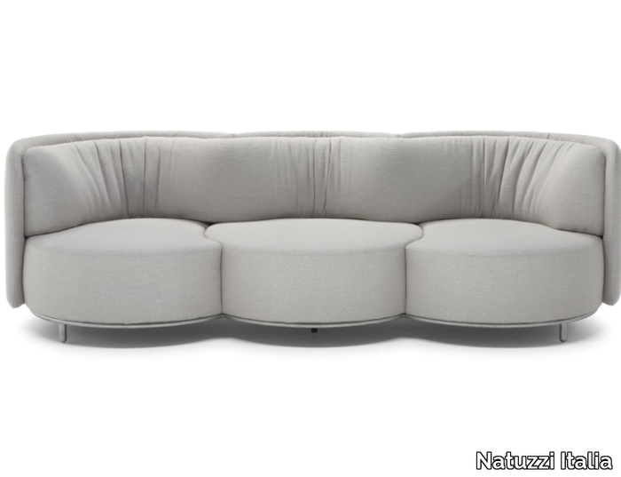 WAVE - 3 seater leather sofa _ Natuzzi Italia