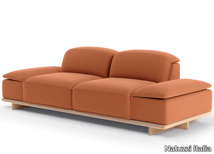 ADAM - 2 seater fabric sofa _ Natuzzi Italia