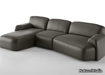 BUDDIE - 3 seater leather sofa _ Natuzzi Italia