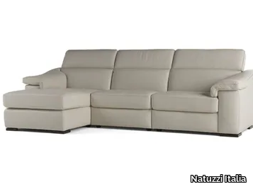 BRICK - Sofa with chaise longue _ Natuzzi Italia