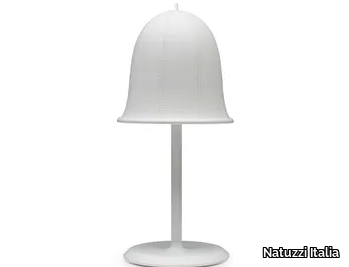 DING DONG - Leather table lamp _ Natuzzi Italia