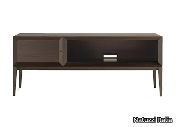 LEGGERO - Solid wood TV cabinet with cable management _ Natuzzi Italia