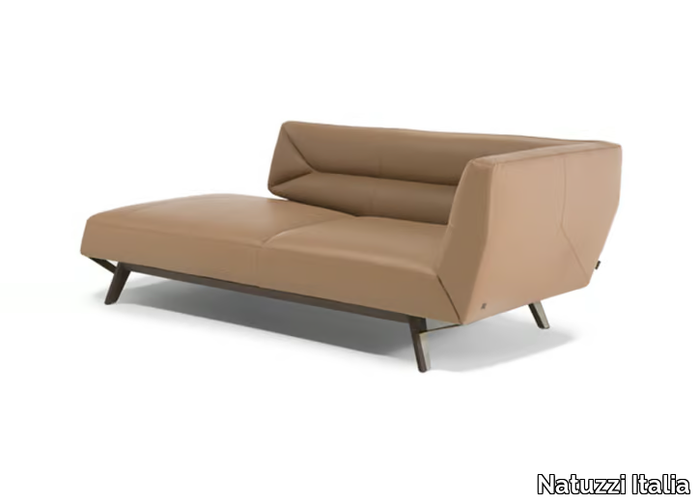 POSITANO - Leather day bed _ Natuzzi Italia