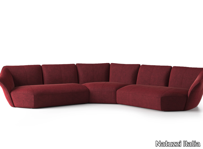 TIMELESS - Corner modular fabric sofa _ Natuzzi Italia