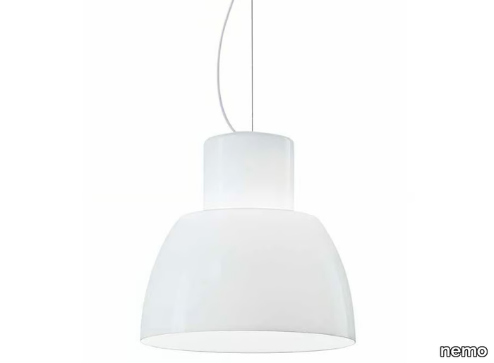 LOROSAE - Glass pendant lamp _ nemo