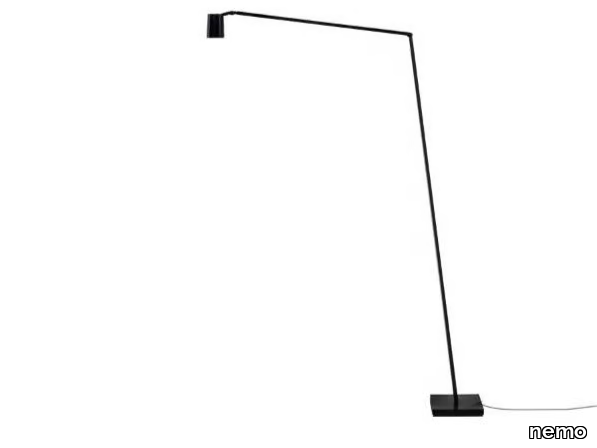 UNTITLED READING SPOT - LED adjustable aluminium floor lamp _ nemo