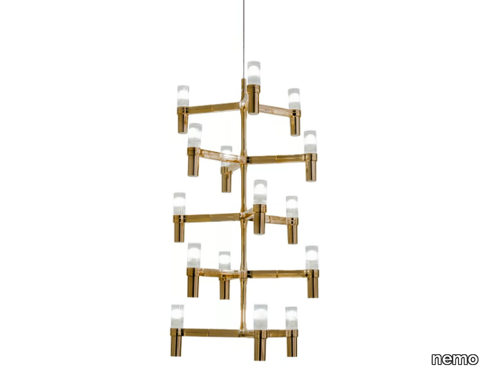 CROWN MULTI - Die cast aluminium chandelier _ nemo