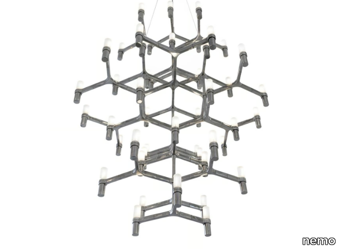 CROWN SUMMA - Die cast aluminium chandelier _ nemo