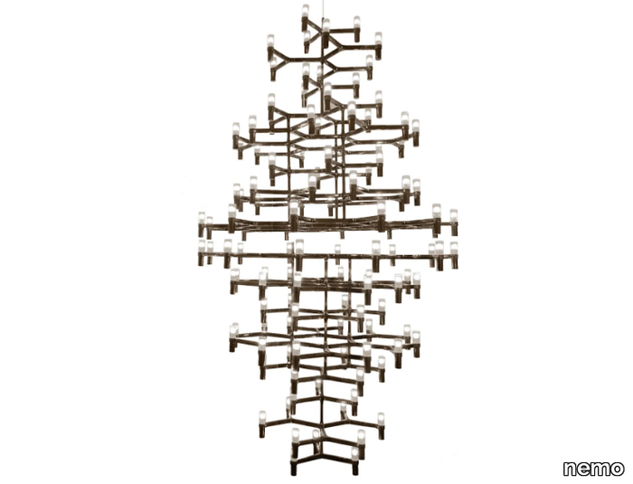 CROWN ROYAL - Die cast aluminium chandelier _ nemo