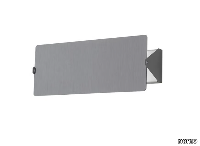 APPLIQUE À VOLET PIVOTANT DOUBLE - Adjustable aluminium wall light _ nemo