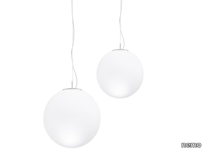 ASTEROIDE - Blown glass pendant lamp _ nemo