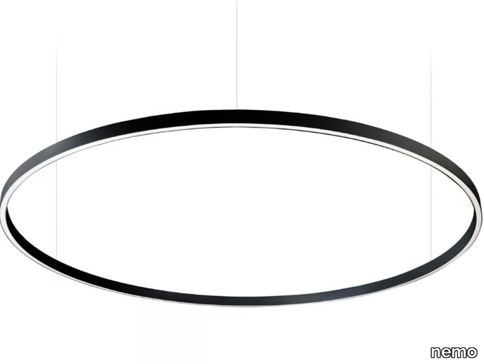 ZIRKOL ROUND - LED extruded aluminium pendant lamp _ nemo