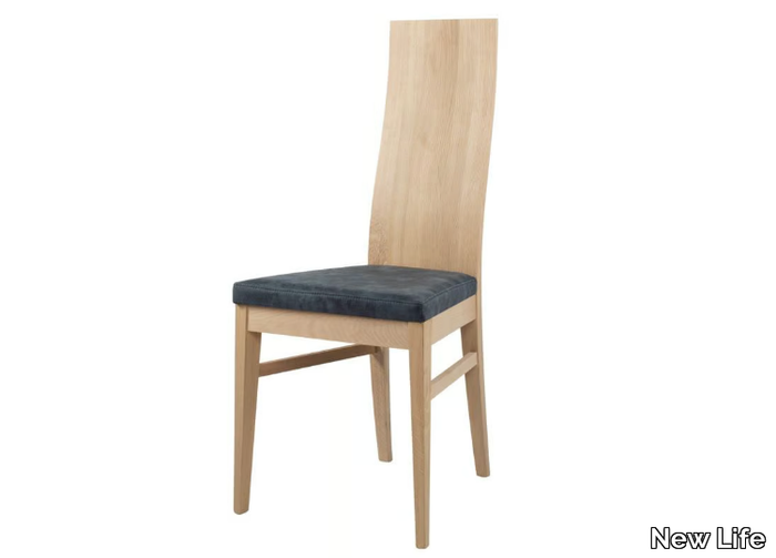 EMMA SE03F - Beech chair high-back _ New Life